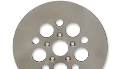 DS 11.5 Rear Brake Rotor Disc Drilled Stainless Steel