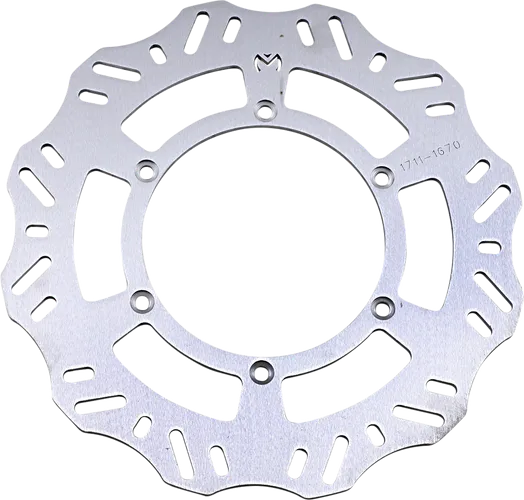 Moose Non-Floating Standard 240mm Rear Brake Rotor Disc