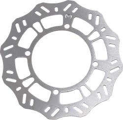 Moose Non-Floating Standard 240mm Rear Brake Rotor Disc