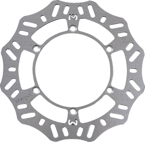 Moose Non-Floating Standard 220mm Rear Brake Rotor Disc 5