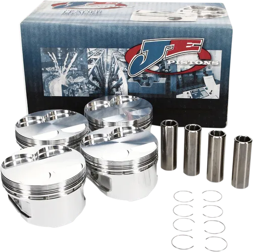 JE Piston Kit Rings Pins Round 3mm OB 84mm Bore 12.8:1
