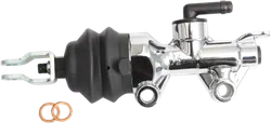 Chrome Rear Brake Master Cylinder Assembly