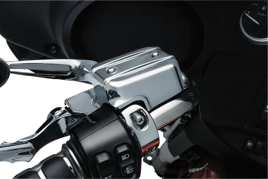 Kuryakyn Chrome Handlebar Control Master Cylinder Cover Kit
