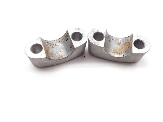 Handlebar Handle Bar Mount Clamps 7/8 2001 Yamaha Kodiak 400 YFM400FA 4x4 1895A