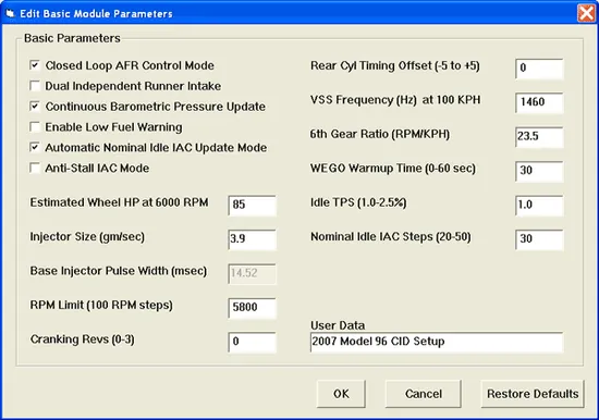 Daytona TCFI Gen 4 Fuel Injection Controller Plug In Kit