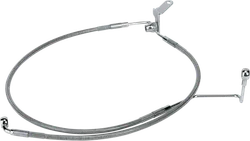 DS  Oversized +3 Stainless Steel Rear Brake Line