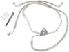 DS Oversized +10 Braided Stainless Steel Front Brake Line