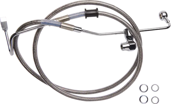 DS Stainless Steel Rear Brake Line Kit w ABS