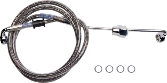 DS Stainless Steel Rear Brake Line Kit w non ABS