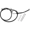 DS Black Rear Brake Line Kit w non ABS
