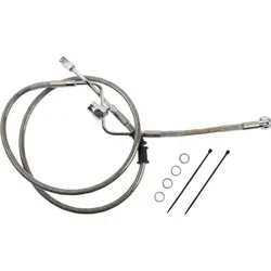 DS Stainless Steel Rear Brake Line Kit w non ABS