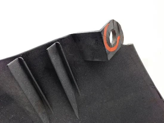 Pacific Coast Front Lower Chin Fairing From 1990 Honda PC800 x 8