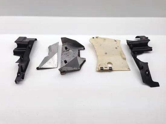 Pacific Coast Exhaust Heat Sheild Set From 1990 Honda PC800