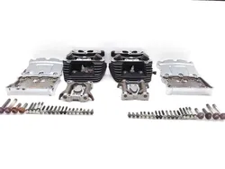 Front Rear Cylinder Head Set 99 Harley Electra Ultra Classic EFI FLHTCUI 1927 x