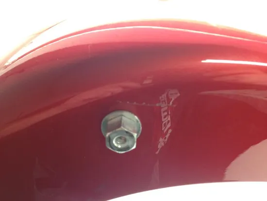 Rear Fender Fairing Tire Hugger 1999 Harley Electra Glide Classic FLHTC 1929 x