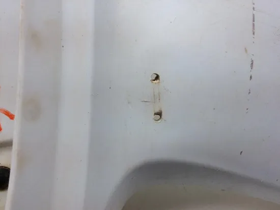 450ER Rear Fender Fenders Plastic From 2008 Honda TRX x