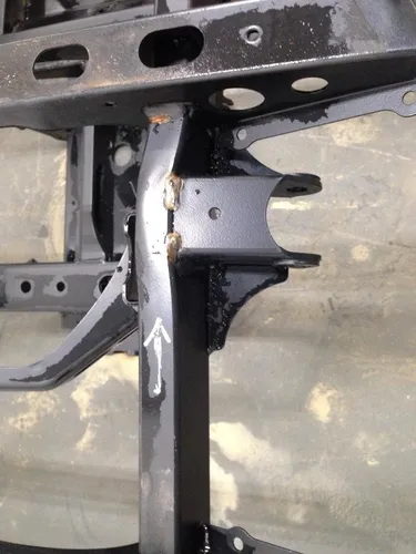 Frame Chassis 2016 Yamaha Wolverine R-Spec YXE 700 4x4 FI 1940A x