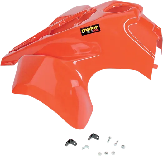 Maier Orange Polypropylene Front Fender Fairing Guard Pair