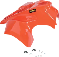 Maier Orange Polypropylene Front Fender Fairing Guard Pair