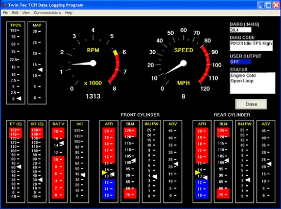 Daytona TCFI Gen 7 Fuel Injection Controller Plug In Kit