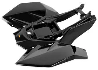 Maier Black Polyethylene Rear Fender Fairing Guard