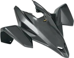 Maier Black Carbon Polyethylene Racing Front Fender Fairing Guard