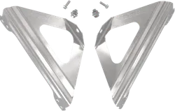 Works Silver Aluminum Radiator Brace Guard for Suzuki RM125 RM250