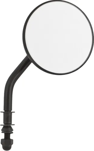 Harddrive Black 3in Round Side Mirror