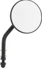 Harddrive Black 3in Round Side Mirror