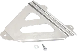 Works Silver Aluminum Radiator Brace Guard for Kawasaki KX85 KX100