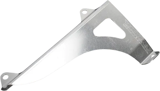 Works Silver Aluminum Radiator Brace Guard for Yamaha YZ85