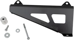 Works Silver Aluminum Radiator Brace Guard for Yamaha YZ85