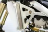 Works Silver Aluminum Radiator Brace Guard for Yamaha YZ85