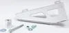 Works Silver Aluminum Radiator Brace Guard for Yamaha YZ65
