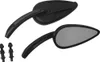 Harddrive Black Vintage Side Mirror Pair