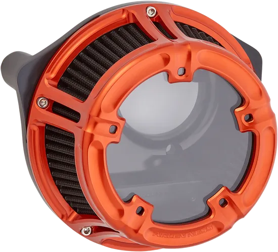 Arlen Ness Method Clear Series Air Cleaner Filter Orange
