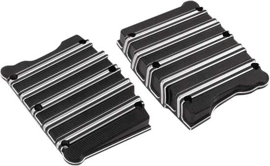Arlen Ness Billet 10 Gauge Rocker Box Top Cover Machined Black