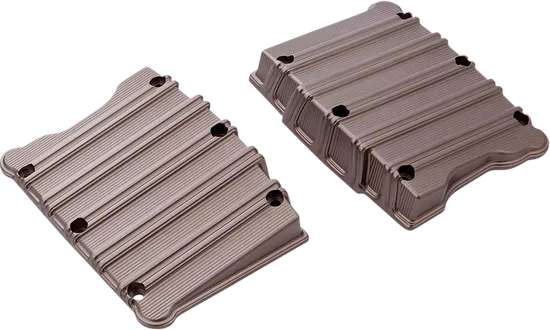 Arlen Ness Billet 10 Gauge Rocker Box Top Cover Titanium