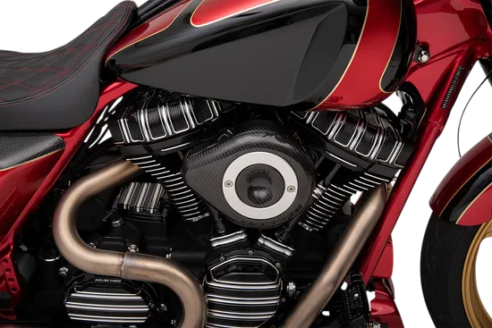 Arlen Ness Billet 10 Gauge Rocker Box Top Cover Machined Black