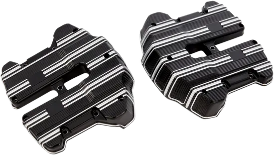 Arlen Ness Billet 10 Gauge Rocker Box Top Cover Machined Black