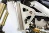 Works Silver Aluminum Radiator Brace Guard for Yamaha YZ450F