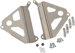 Works Silver Aluminum Radiator Brace Guard for Yamaha YZ250F FX