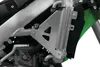 Works Silver Aluminum Radiator Brace Guard for Kawasaki KX450F