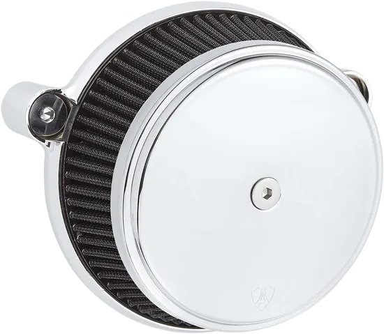 Arlen Ness Big Sucker Stage 1 Air Filter Kit w Cover Smooth Chrome 1