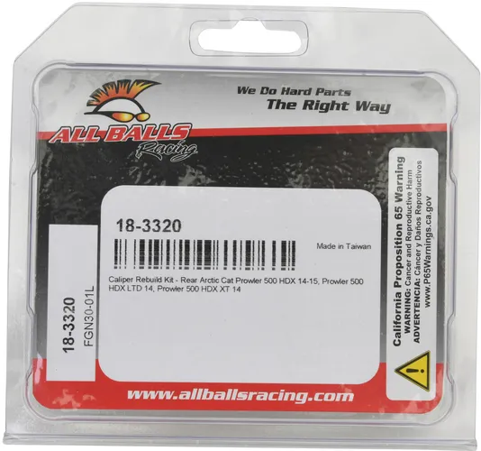 All Balls Rear Brake Caliper Repair Rebuild Kit