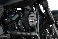 Arlen Ness Big Sucker Stage 1 Air Filter Kit w Cover Knuckle Black