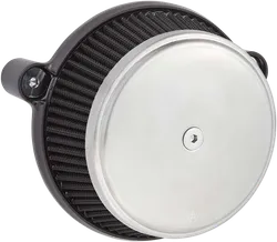 Arlen Ness Big Sucker Stage 1 Air Filter Kit w Cover Stainless Black
