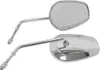 Harddrive Chrome Tapered Long Stem OE Style Side Mirror Pr