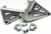 Works Silver Aluminum Radiator Brace Guard for Honda CRF450R RX RWE