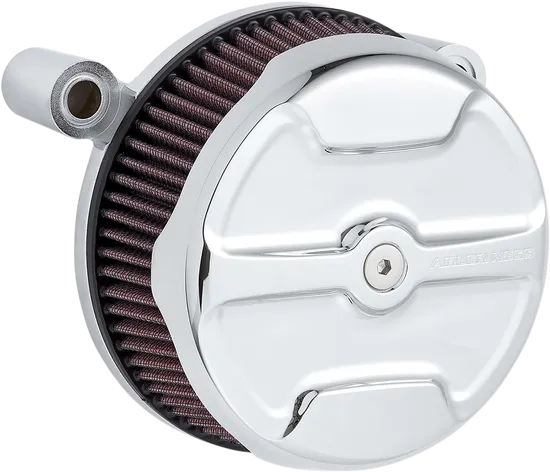 Arlen Ness Big Sucker Stage 1 STD Air Filter Kit w Cover Knuckle Chrome 1